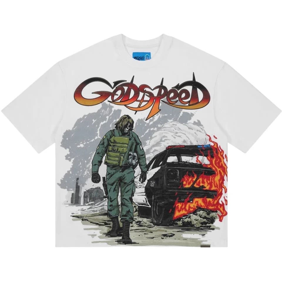 GODSPEED Khaos Tee White