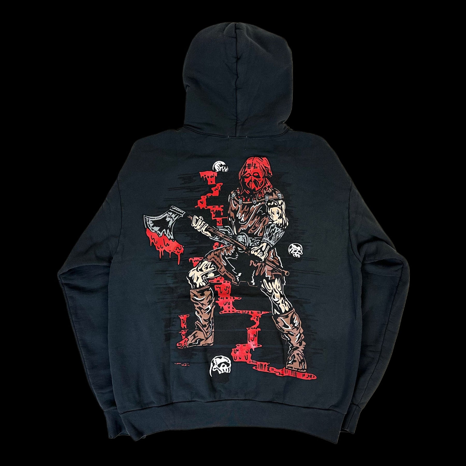 Warren Lotas Bloody Executioner Hoodie Stonewash