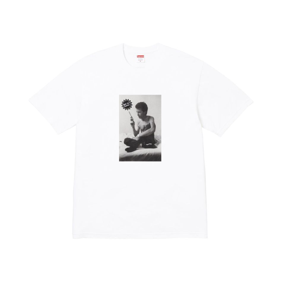 Supreme Larry Clark Gun Tee White
