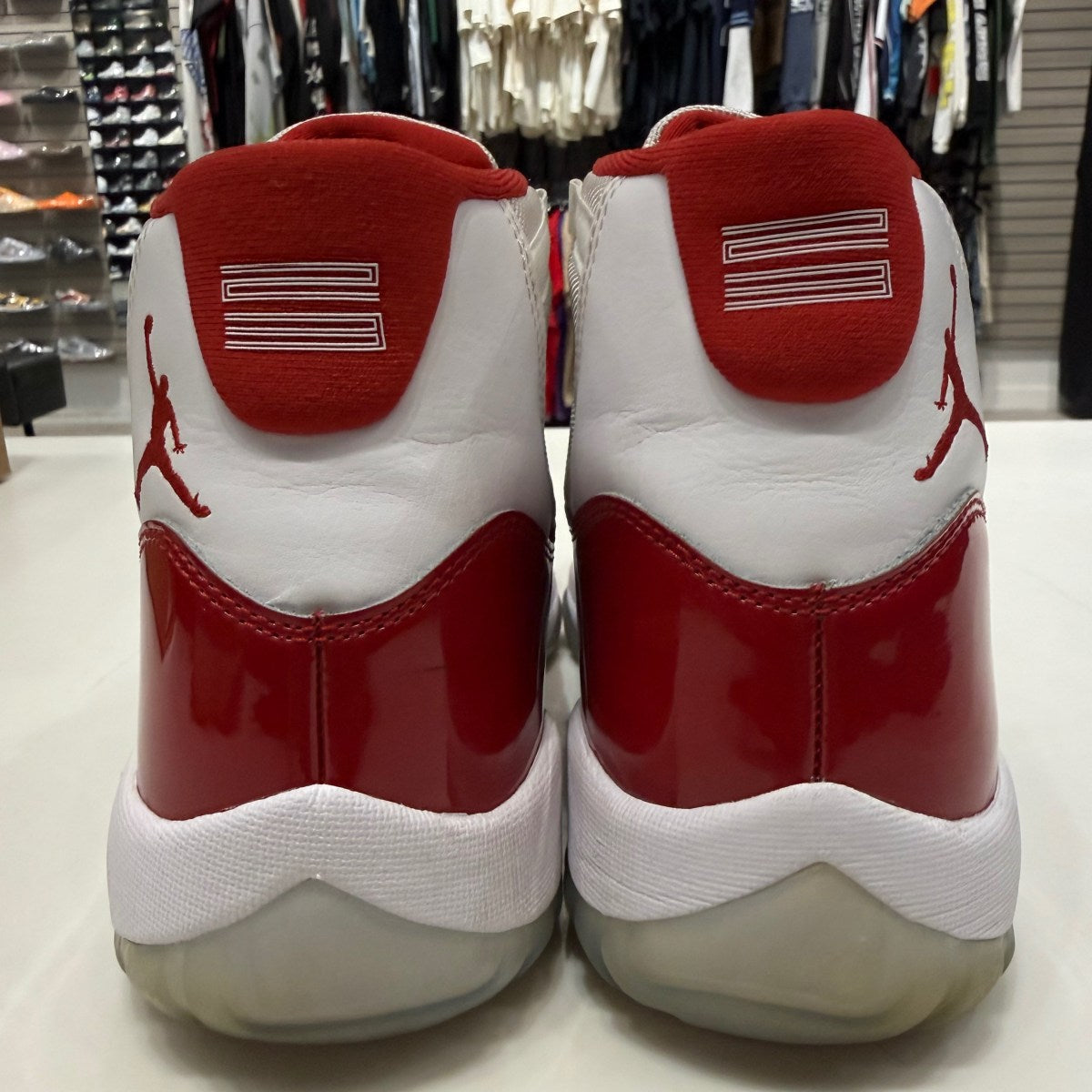 Jordan 11 Retro Cherry (2022) Size 10.5 (Lightly Worn Pre-Owned)