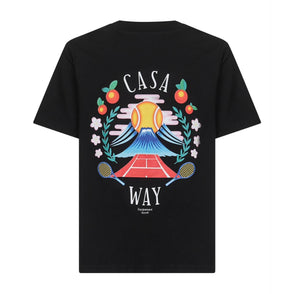 Casablanca Casaway Mountain Tee Black