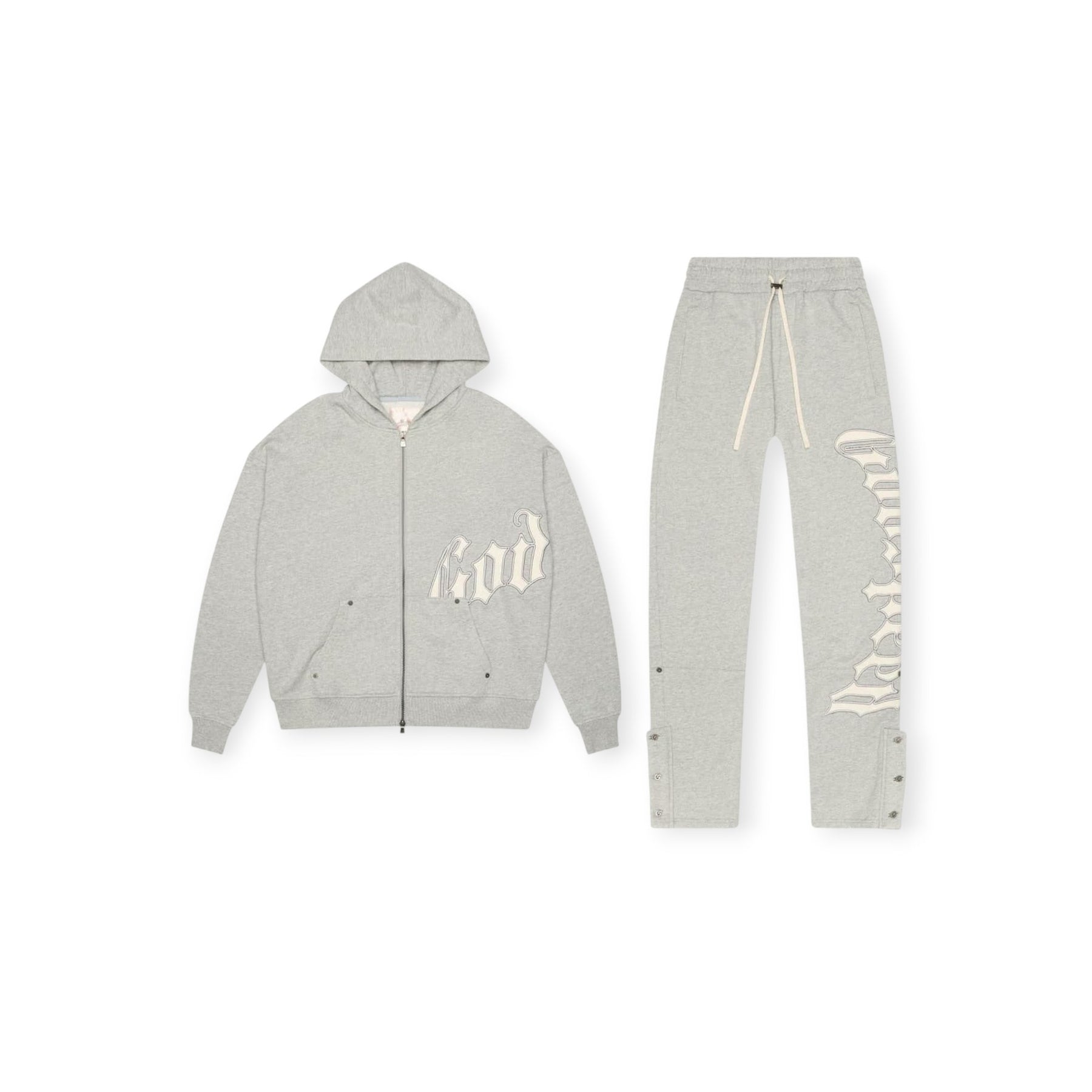 GODSPEED OG Logo Sweatsuit V2 Heather Grey