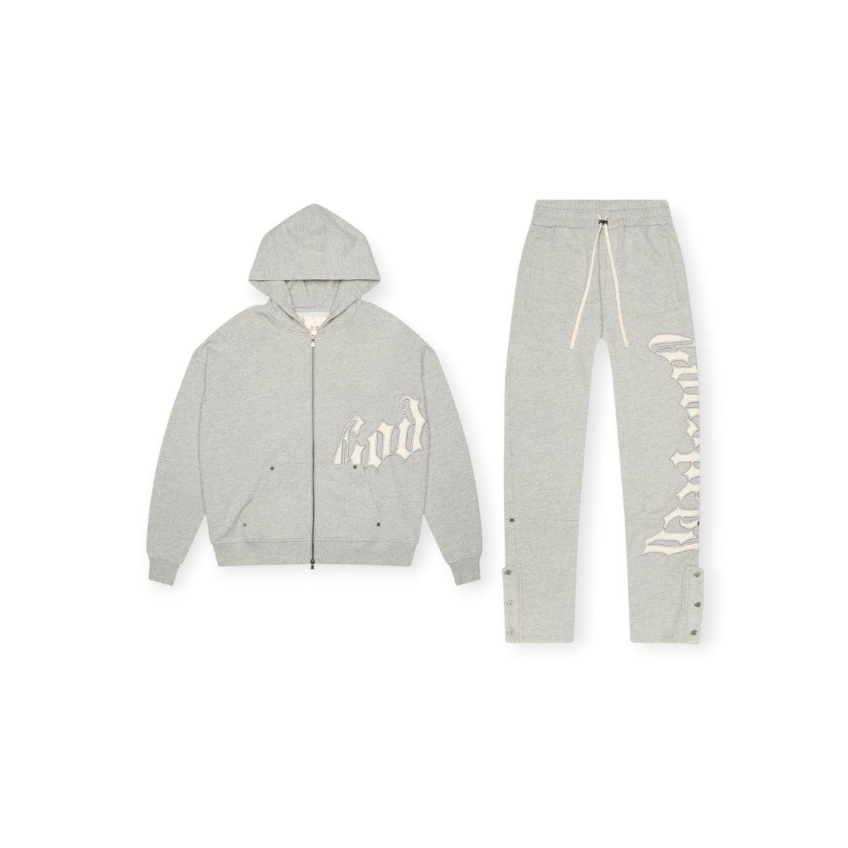 GODSPEED OG Logo Sweatsuit V2 Heather Grey