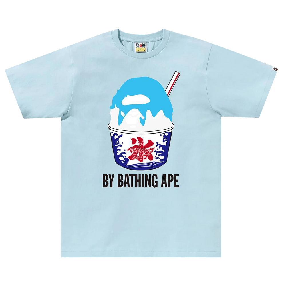 BAPE By Bathing Ape Shaved Ice Tee Blue