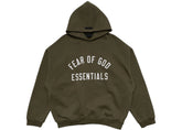 Fear of God Essentials Fleece Hoodie Military