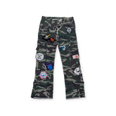 Godspeed Patchwork Flared Cargo Pants