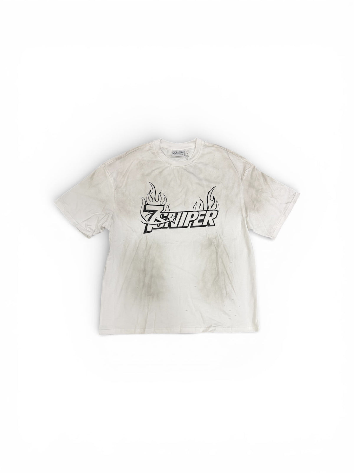 Triple Sevens Sniper Gang Flame Logo Tee