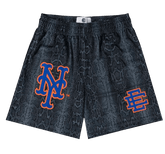 Eric Emanuel EE Basic Subway Short Black Blue New York/Mets