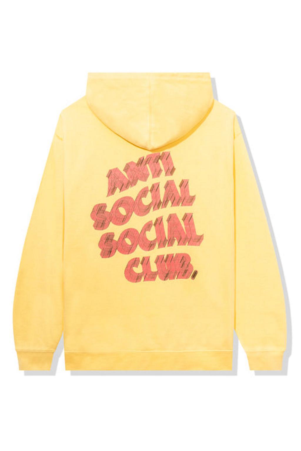 Anti Social Social Club How Deep Hoodie Yellow