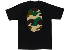 BAPE Giant 1st Camo Big Ape Head Tee Black/Yellow