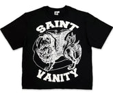 Saint Vanity Griffin Tee Black White