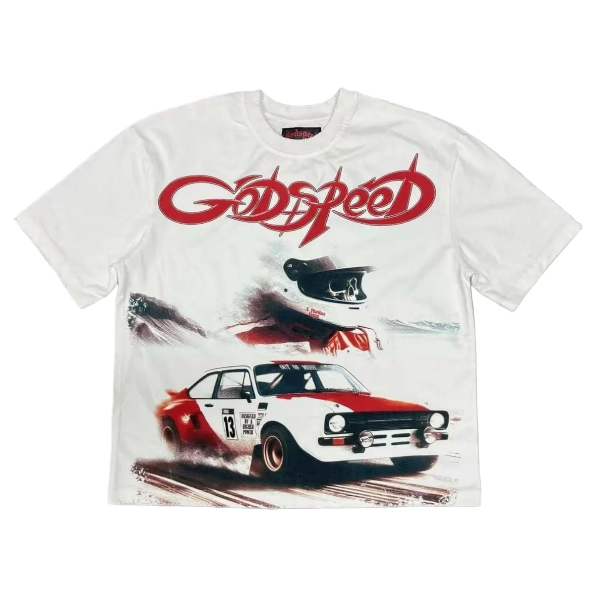 GODSPEED Abu Dhabi Desert Challenge Tee White