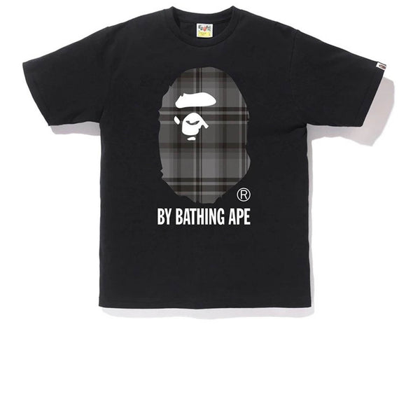 BAPE Check By Bathing Ape Tee Black/Grey