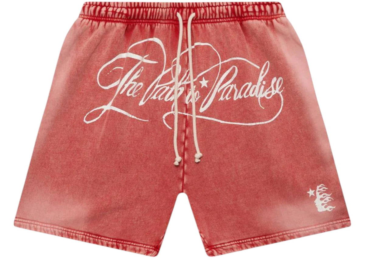 Hellstar Path To Paradise Shorts Red