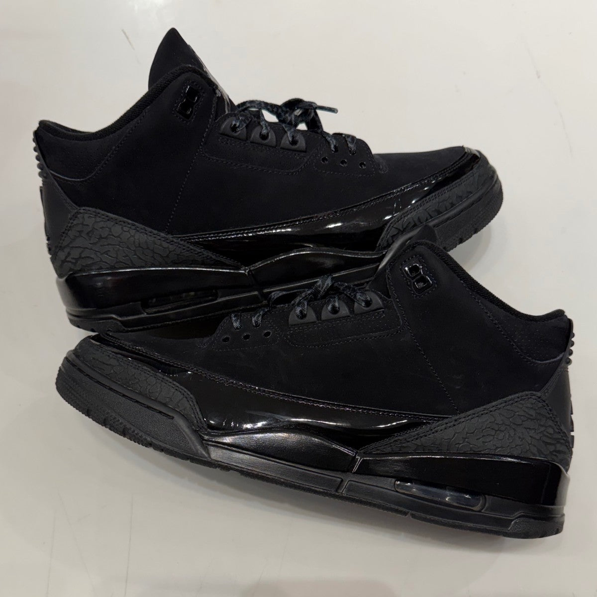Jordan 3 Retro Black Cat (2025) Size 13 (Lightly Worn Pre-Owned)