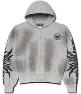 LOSTSHDWS Dirty Hoodie (GREY)