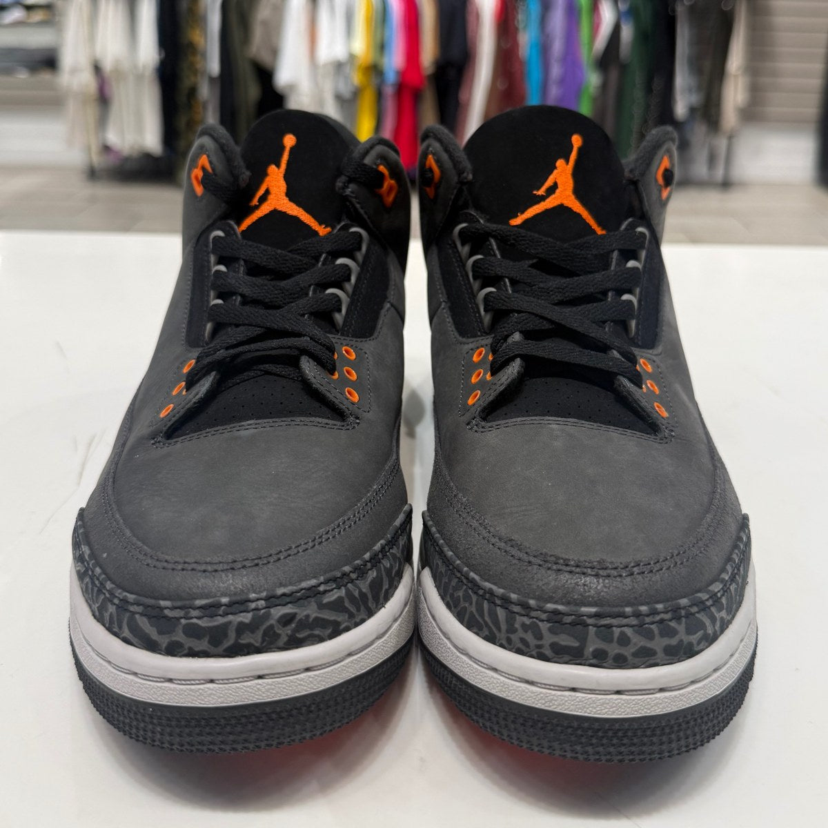 Jordan 3 Retro Fear Pack (2023) Size 11 (Lightly Worn Pre-Owned)