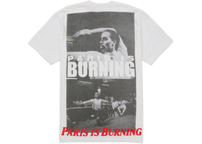 Supreme Paris Is Burning Tee White