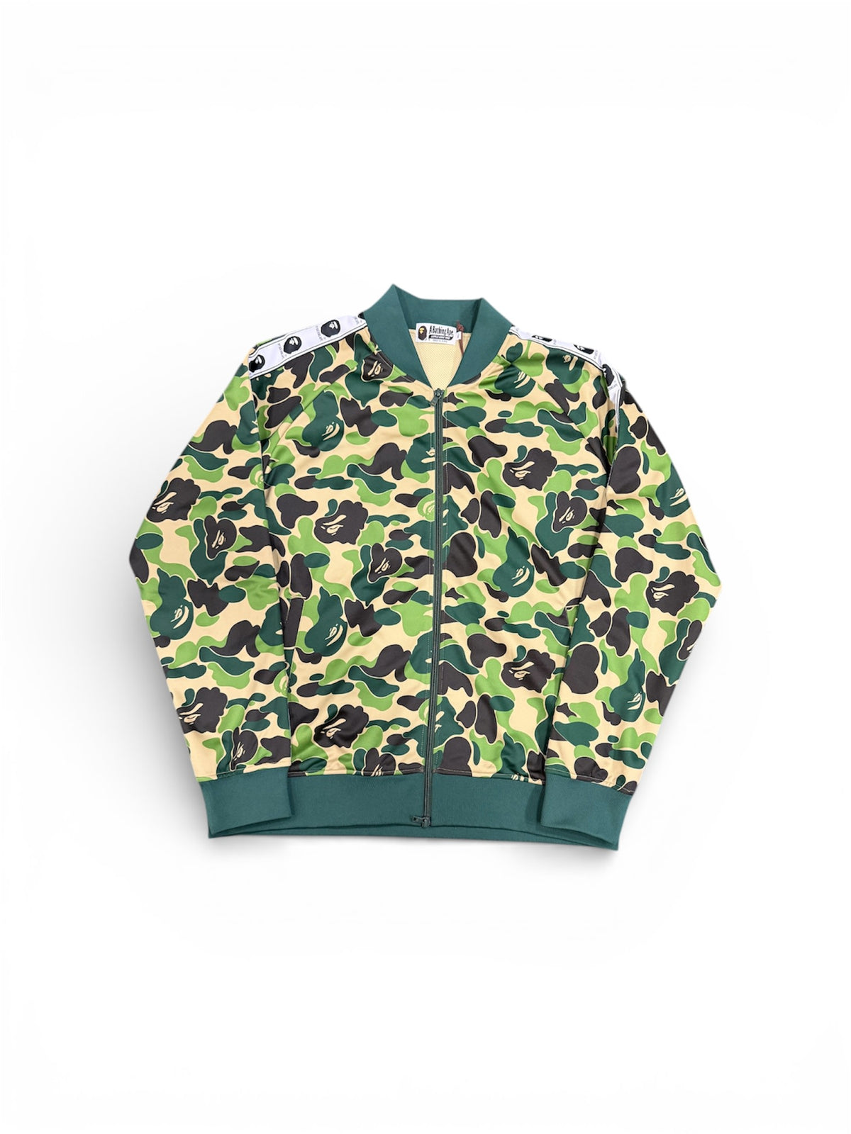 Bape Track Jacket Green