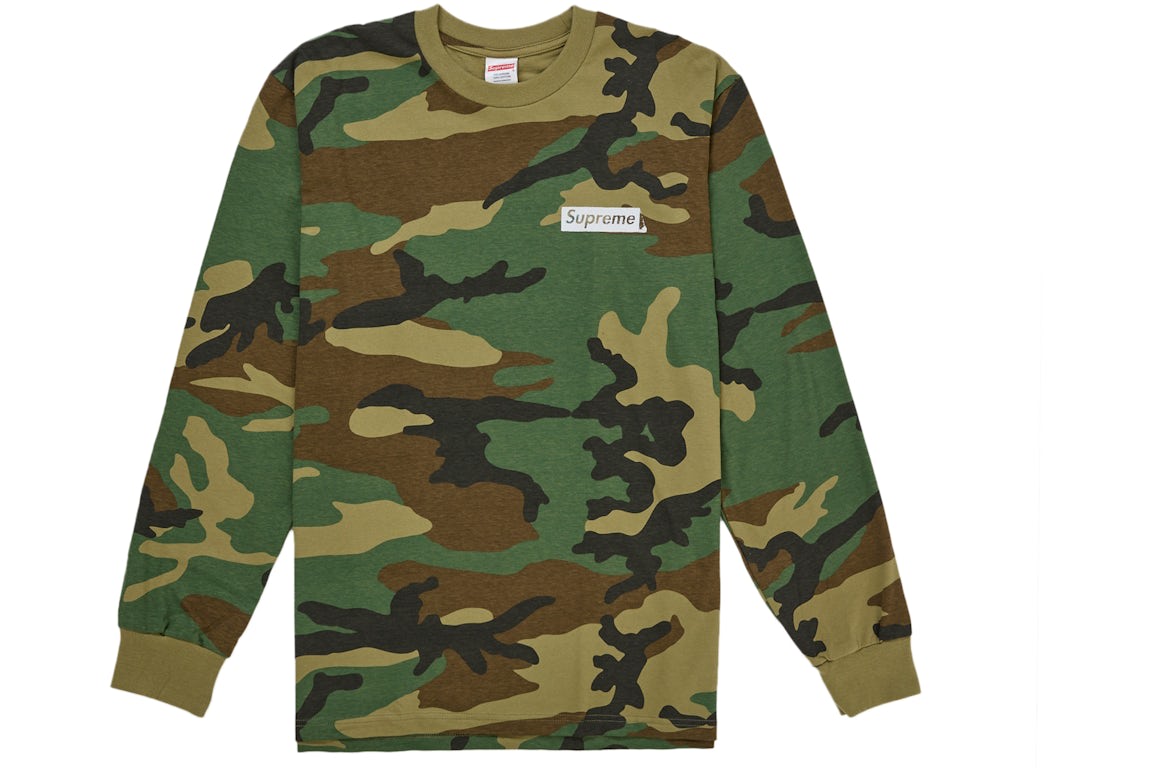 Supreme You Still Suck LS Tee Woodland Camo