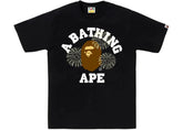 BAPE Firework College Tee Black