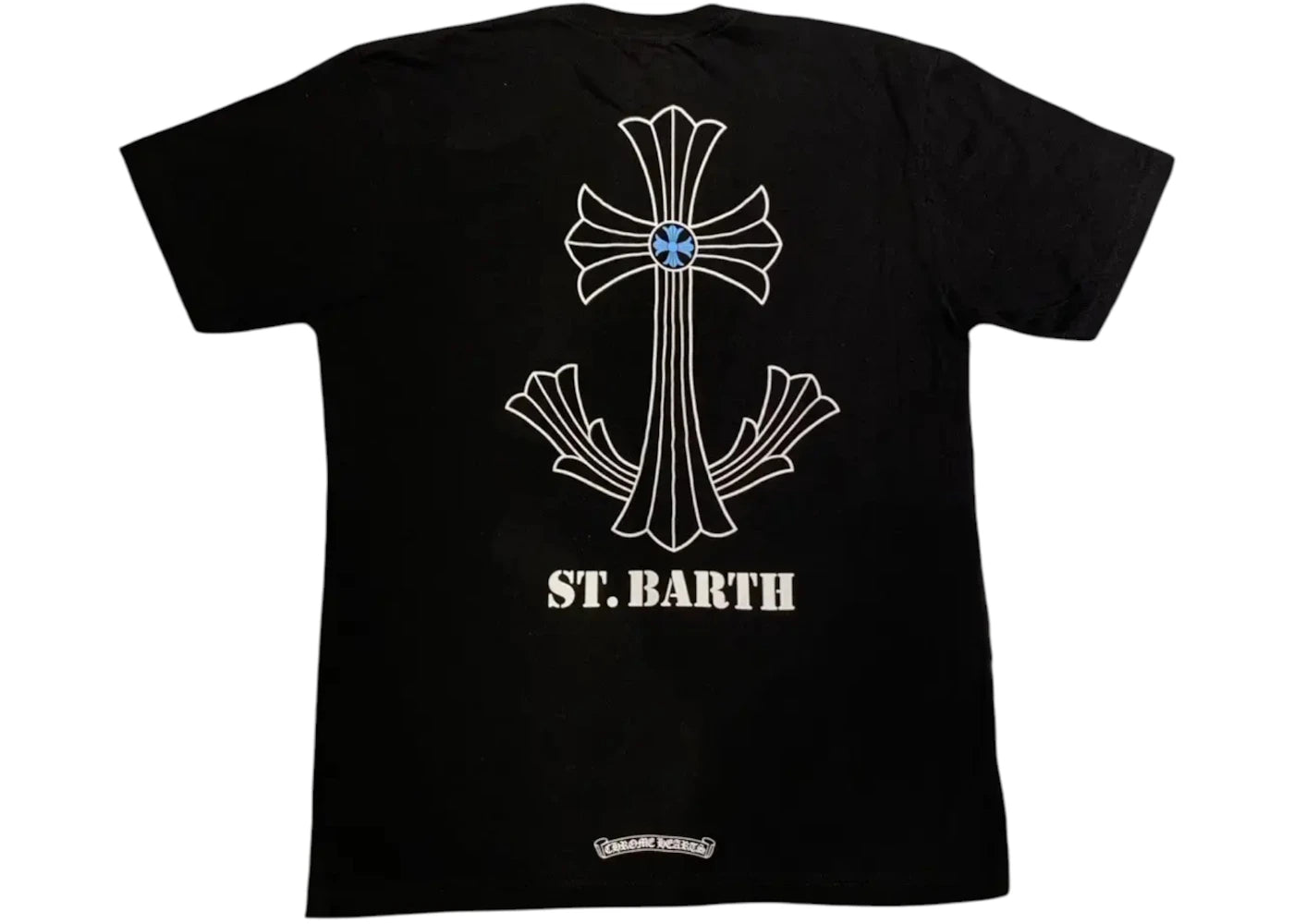 Chrome Hearts St. Barths Exclusive Anchor T-shirt Black/Blue