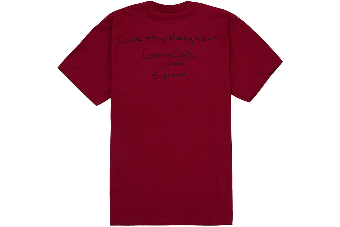 Supreme Larry Clark Neighbor Tee Red