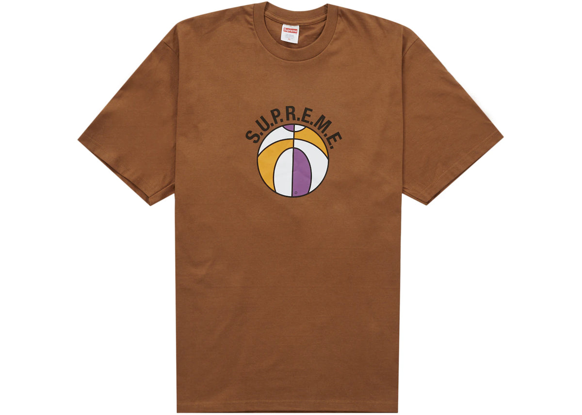 Supreme League Tee Light Brown