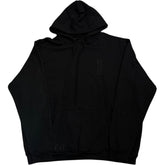 Chrome Hearts Miami Exclusive Cemetery Vertical Logo Hoodie Black