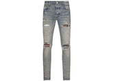 AMIRI Rainbow Paisley Thrasher Jeans Clay Indigo