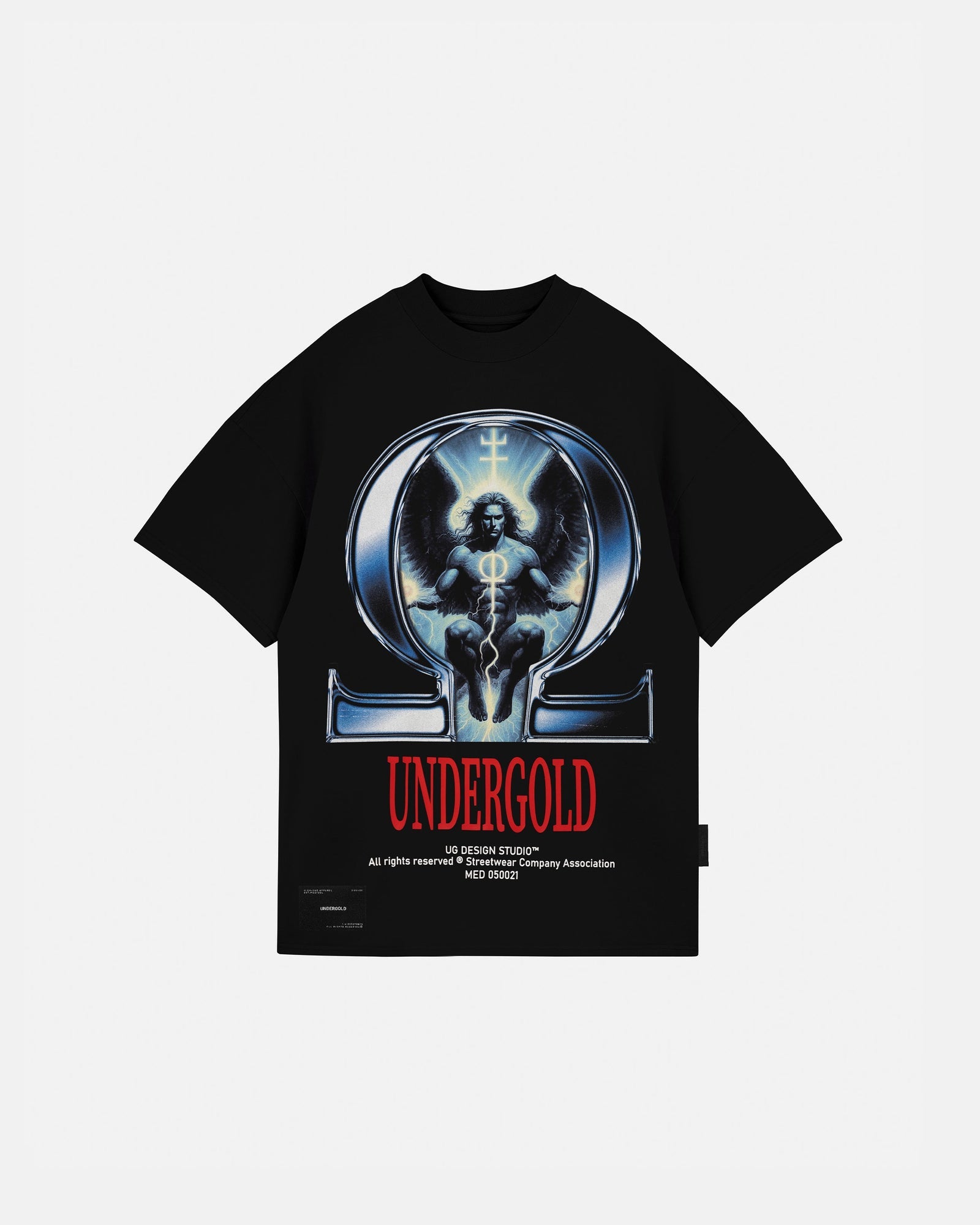 Undergold Genesis PT03 Omega Angel T-shirt Black