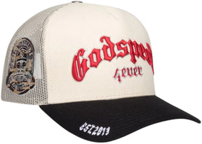 Godspeed GS Forever Trucker Hat White/Black