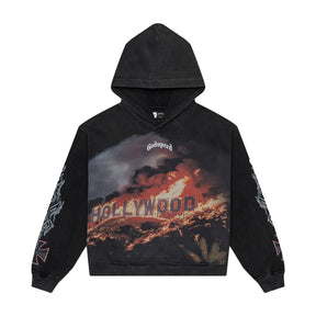 GODSPEED Hollywood Inferno Hoodie (Grey Wash)