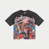 GODSPEED Grandslam-T-Shirt-Grey Wash