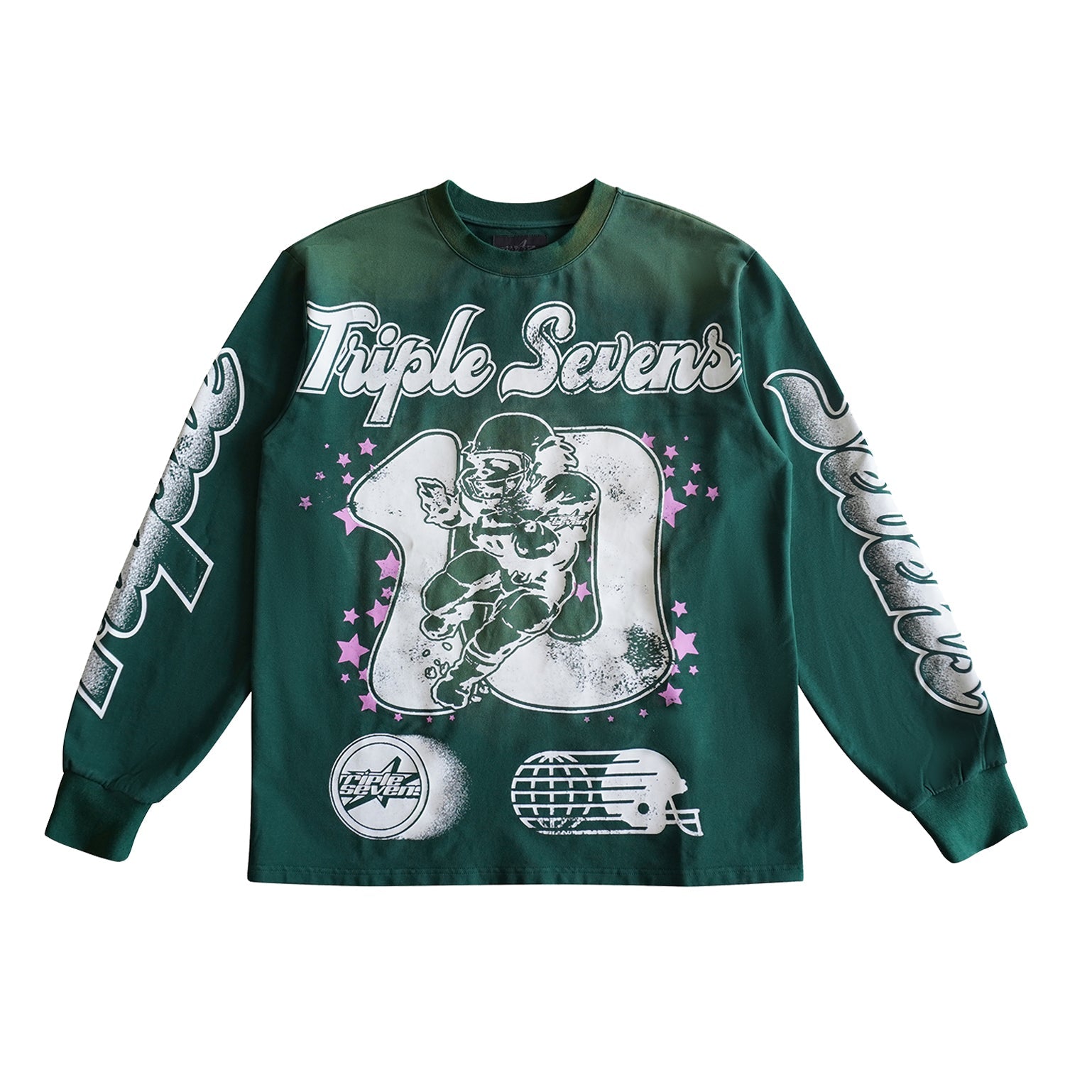 Triple Sevens L/S Forest Tee