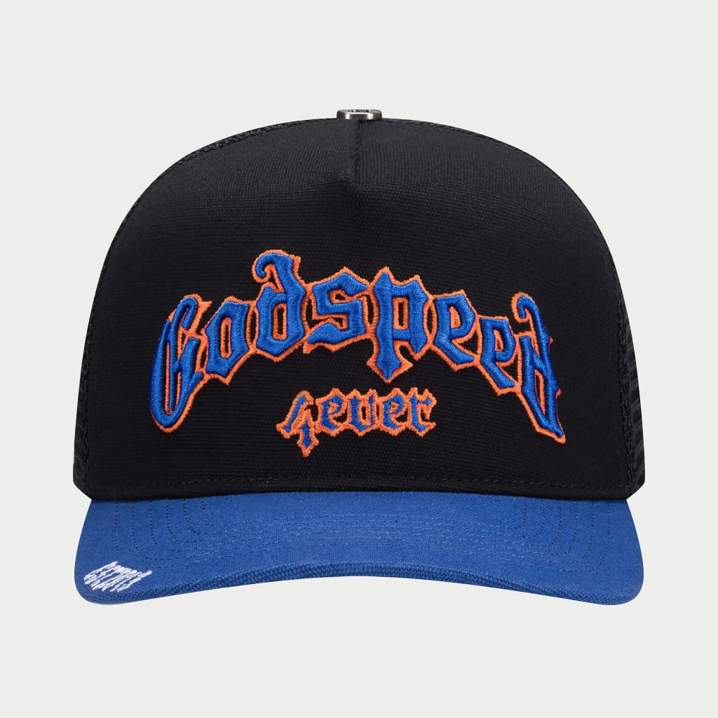 GODSPEED GS 4EVER TRUCKER HAT (Orange Blue)