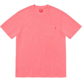 Supreme Pocket Tee Hot Pink