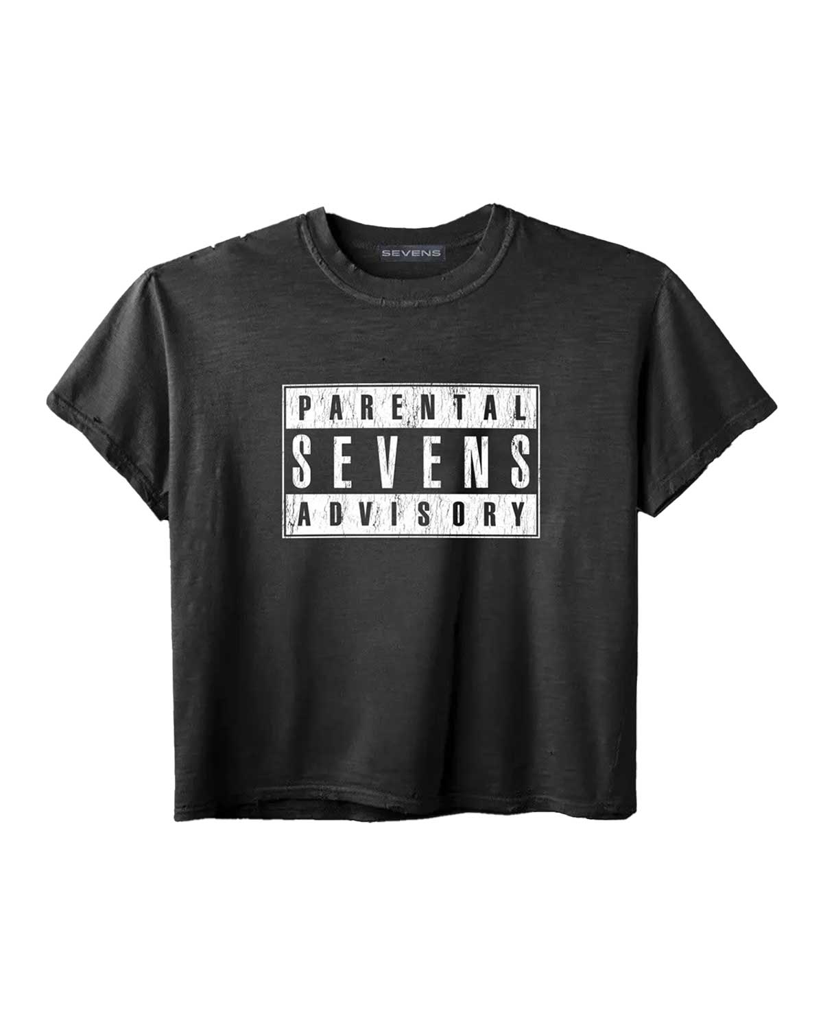 Triple Sevens Advisory Tee Black