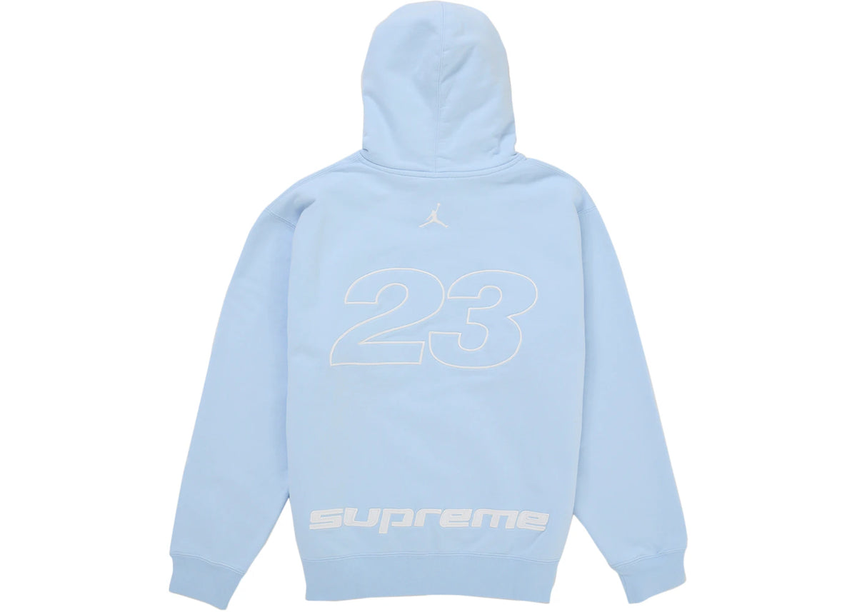 Supreme Jordan Hooded Sweatshirt (SS26) Blue