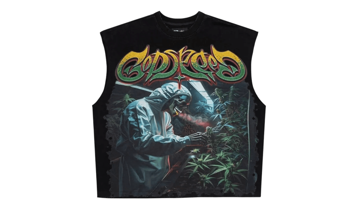 GODSPEED 420 Indoor VVS Sleeveless Tee Grey Wash