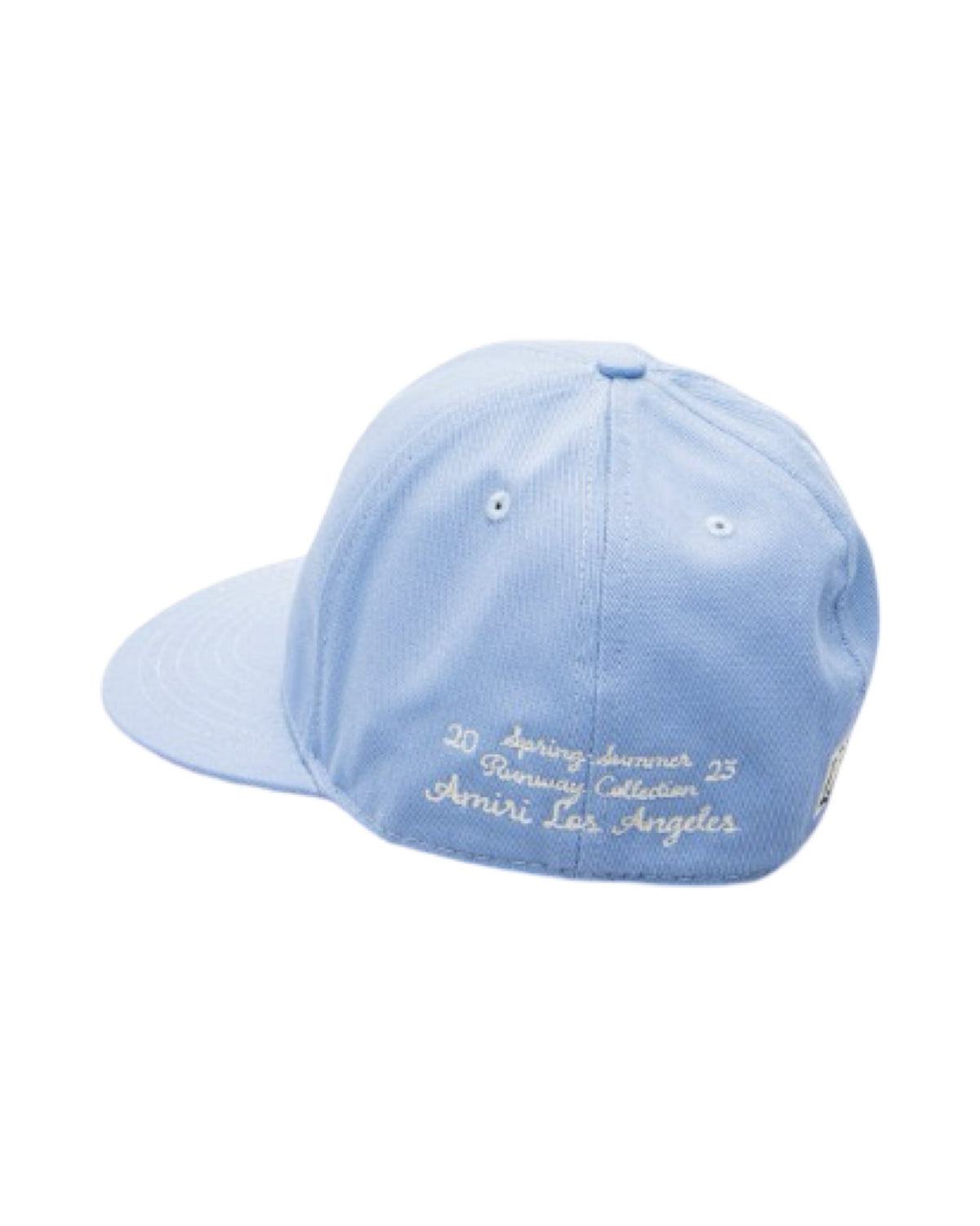Amiri Embriodered Ma Logo Baseball Hat Baby Blue