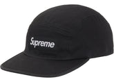 Supreme Washed Chino Twill Camp Hat (FW25) Black