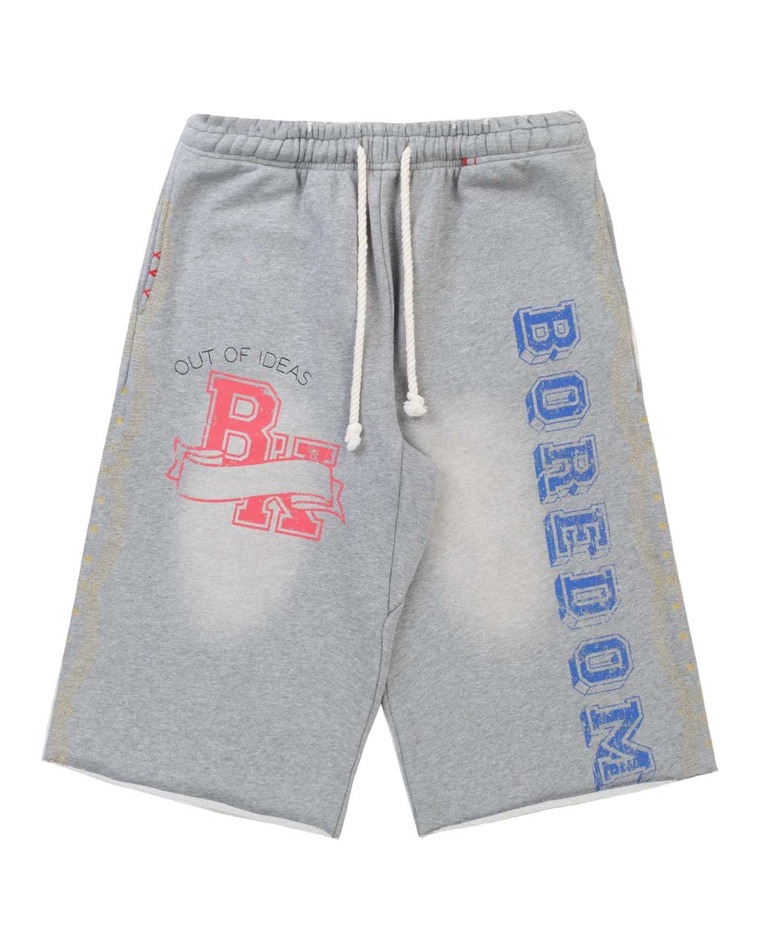 Boredom Kills Collegiate Shorts Grey