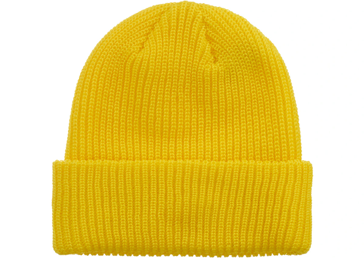 Supreme Loose Gauge Beanie (FW26) Yellow
