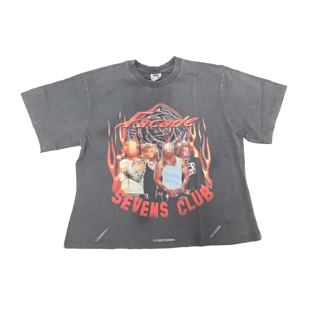 Triple Sevens Flamerock Grey Tee