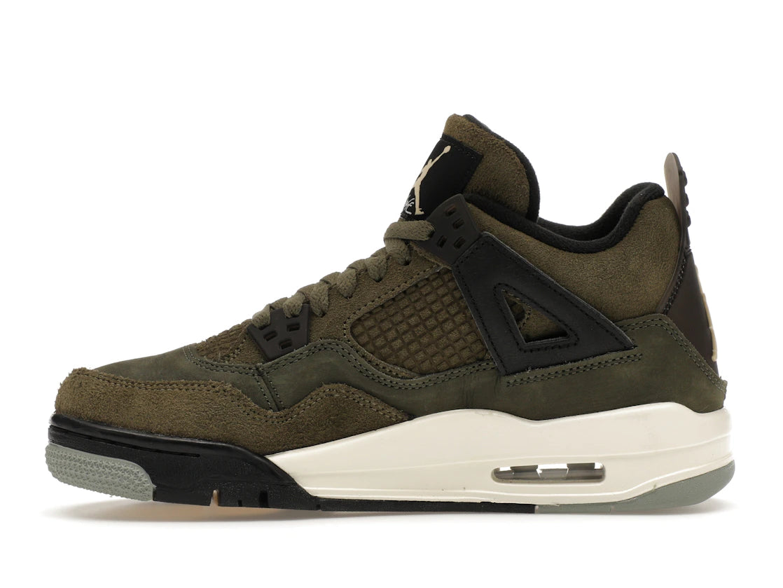 Jordan 4 Retro SE Craft Medium Olive (GS)