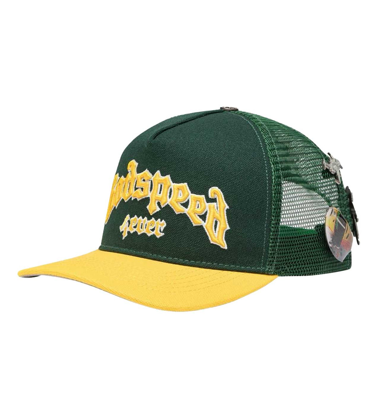 Godspeed GS Forever Trucker Hat Green/Yellow