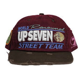 UpSeven World Reowned Snapback Rasberry