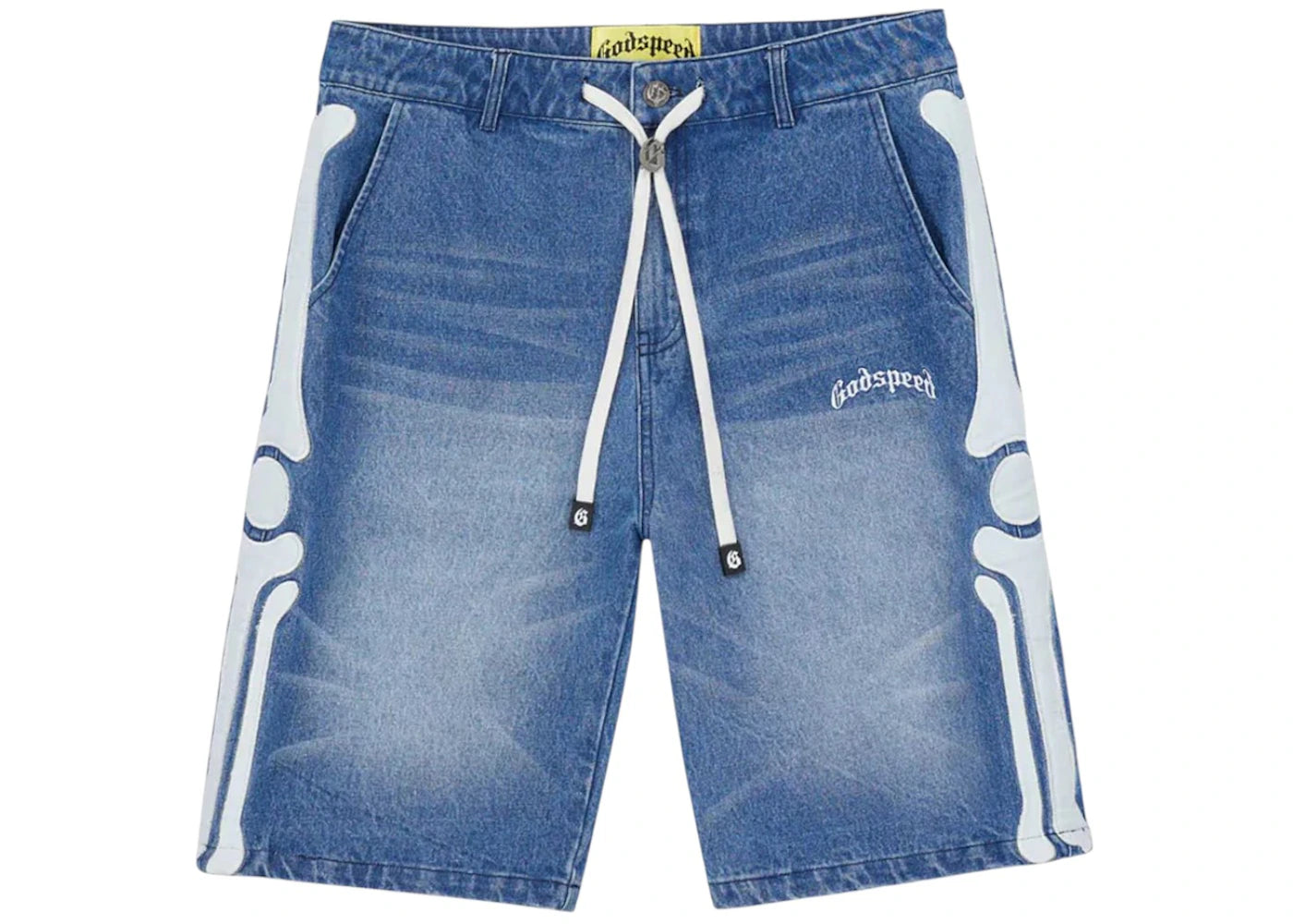 Godspeed Femur Denim Shorts Blue
