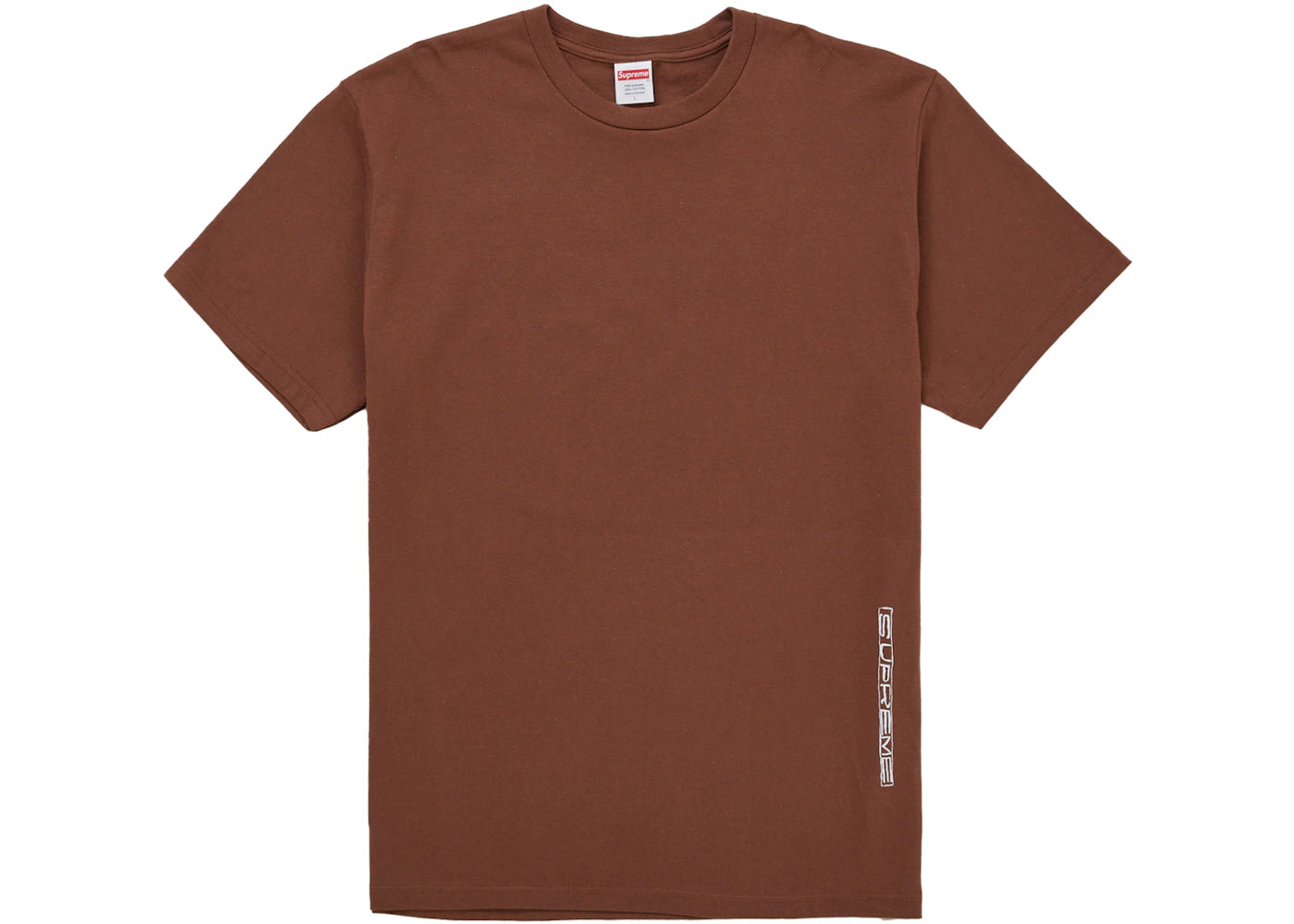 Supreme Supper Tee Brown
